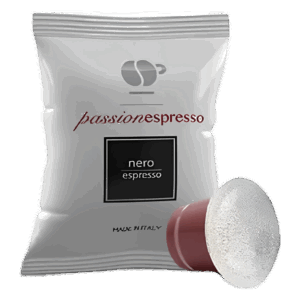Lollo Caffé Miscela Nera 100 Capsule Compatibile Nespresso®