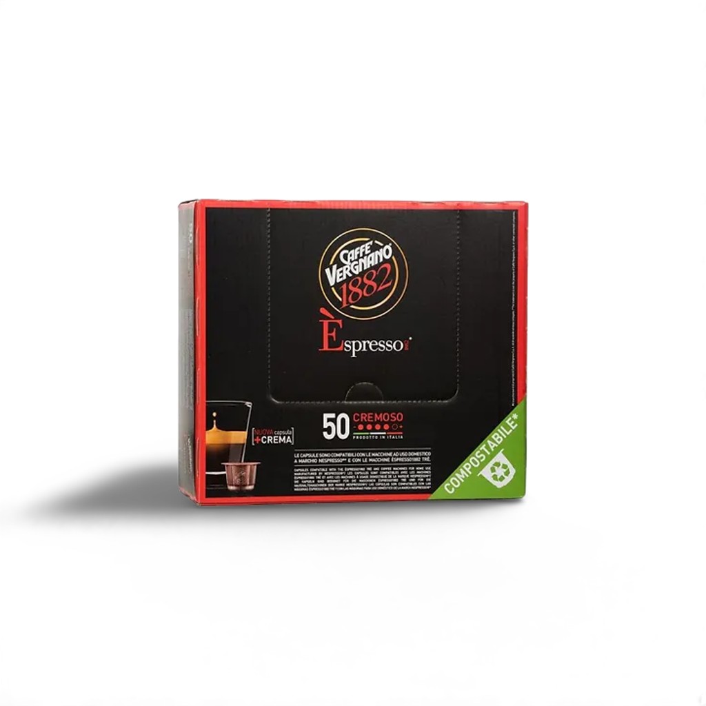 Vergnano Cremoso 50 Capsule Compatibile Nespresso®