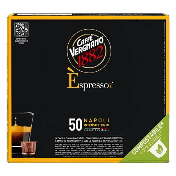 Vergnano Miscela ORO Compatibili Nespresso® 50 Capsule