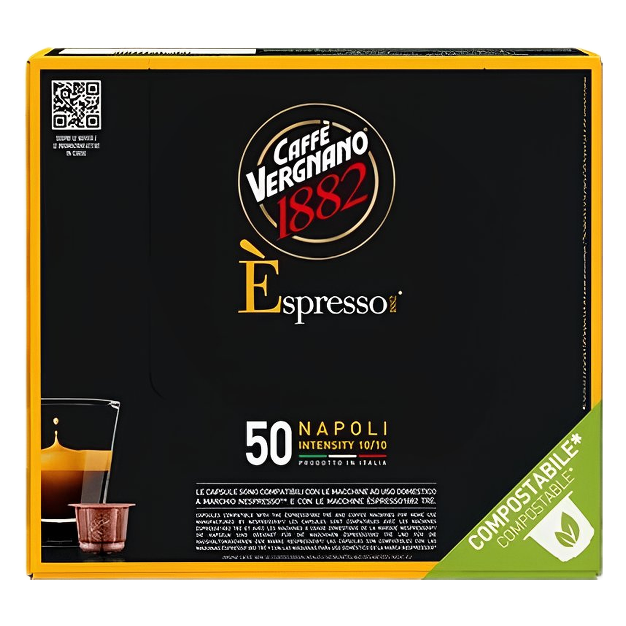 Vergnano Miscela ORO Compatibili Nespresso® 50 Capsule