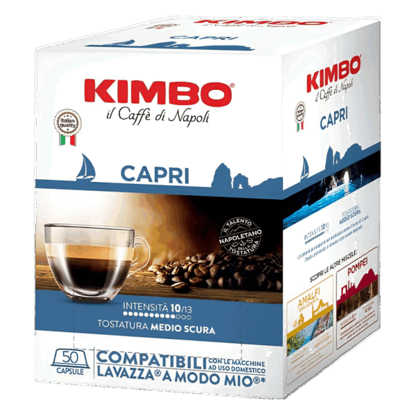 Kimbo Miscela Capri Compatibili A Modo Mio® 50 Capsule