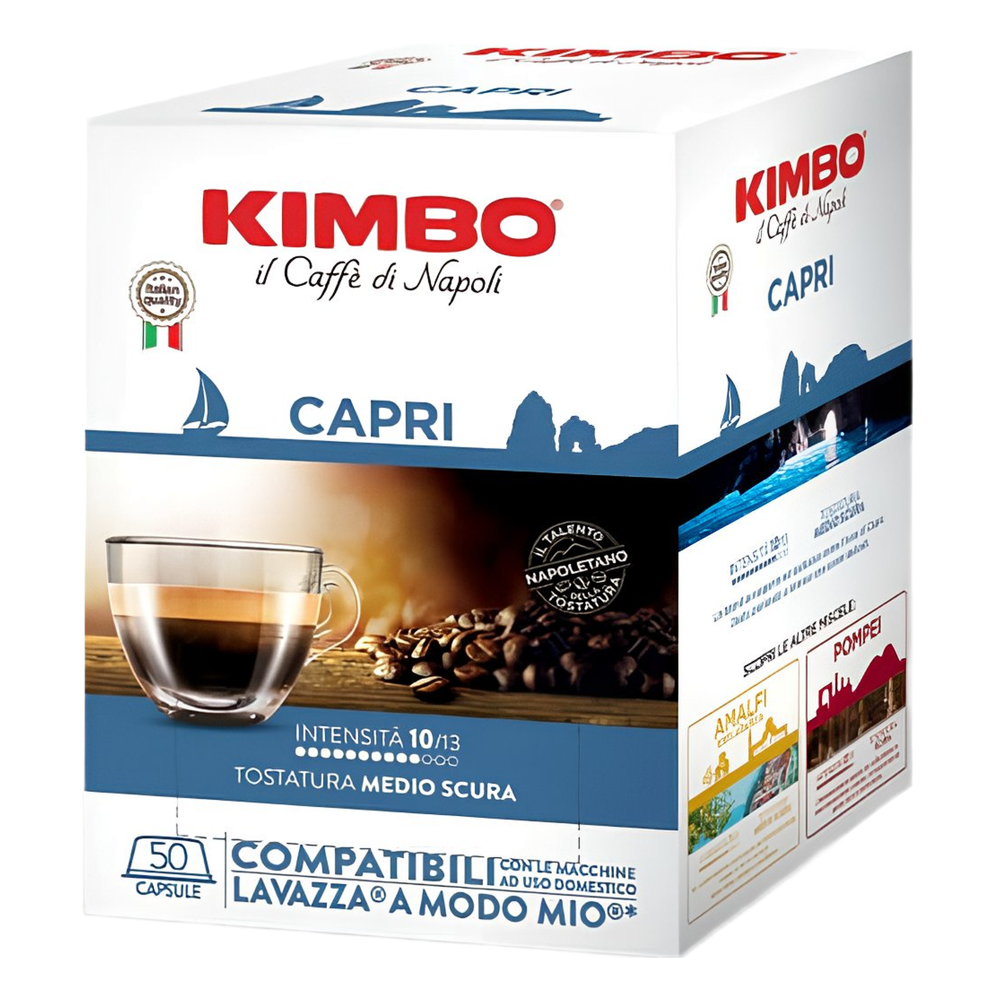Kimbo Miscela Capri Compatibili A Modo Mio® 50 Capsule