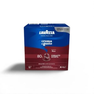 80 Capsule Alluminio Lavazza Crema e Gusto Ricco Compatibili Nespresso®