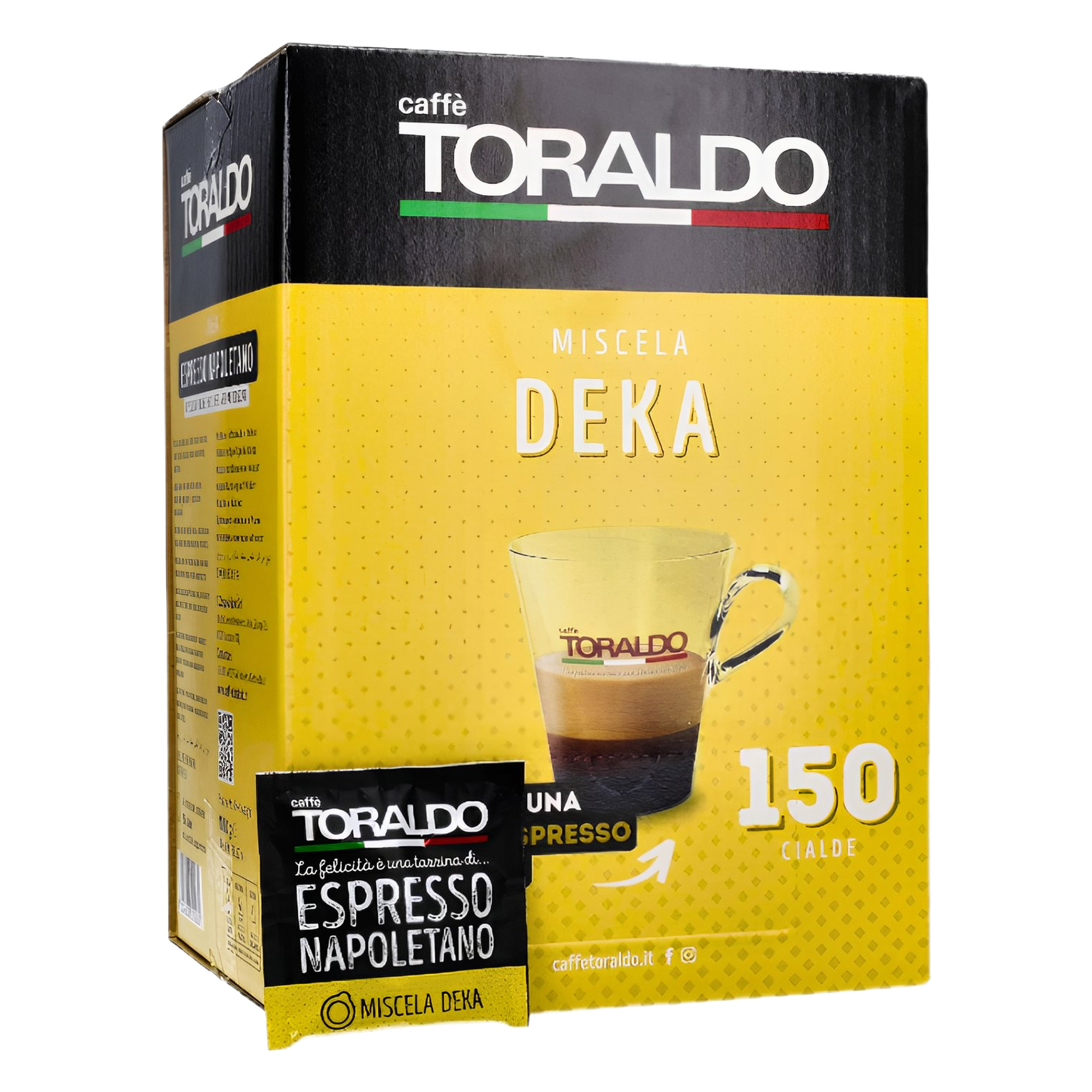 Toraldo Decaffeinato 150 Cialde