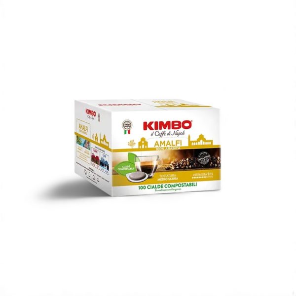 100 cialde ese 44mm caffè Kimbo Miscela Amalfi