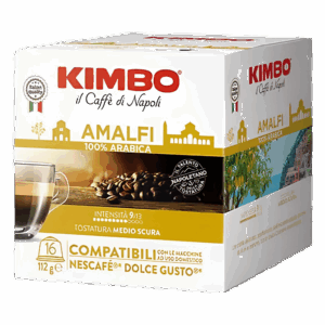 Kimbo Miscela Amalfi 100 % Arabica Compatibili Dolce Gusto®16 Capsule