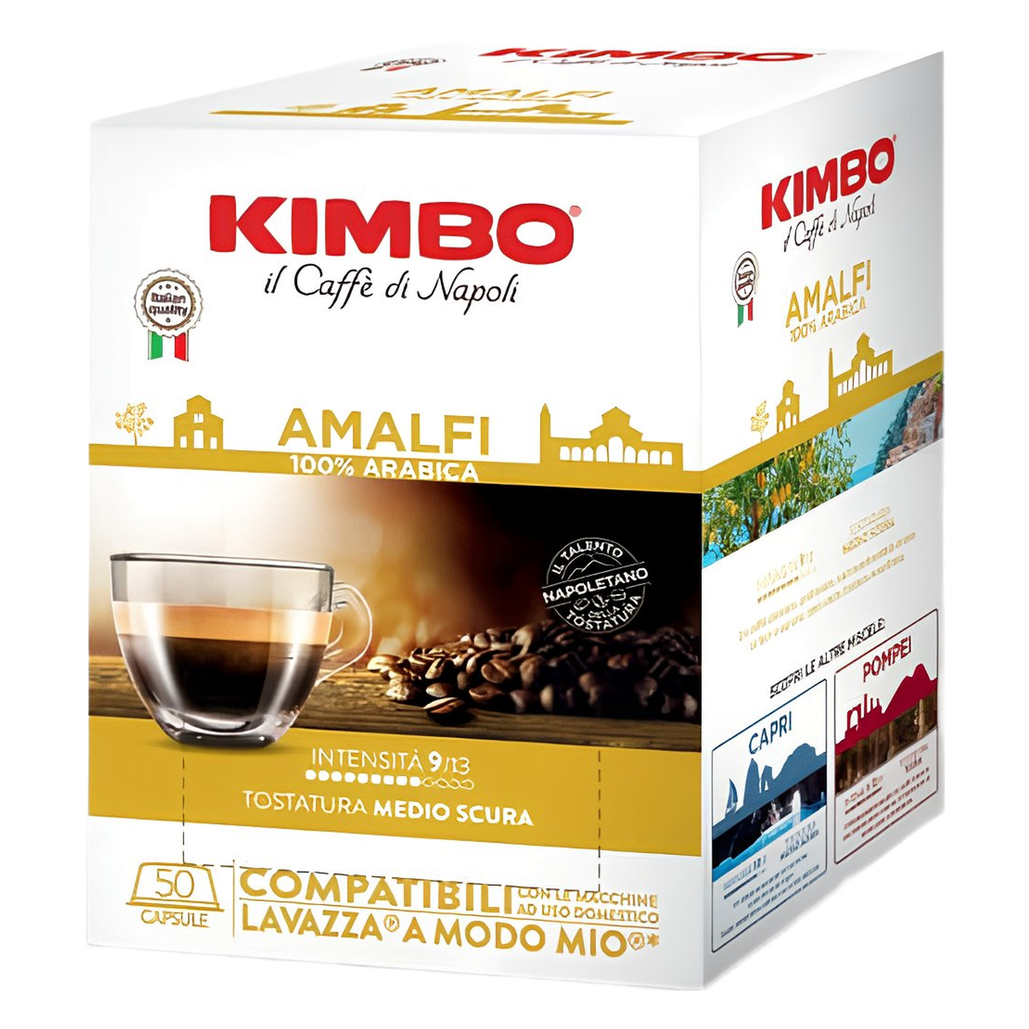 ce3db91b-ffae-431a-ab1d-d8d40c181cd9 Kimbo miscela Amalfi Compatibili A Modo Mio® 50 Capsule