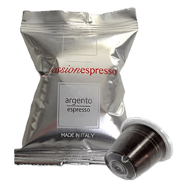 Lollo Caffé Miscela Argento 100 Capsule Compatibile Nespresso®