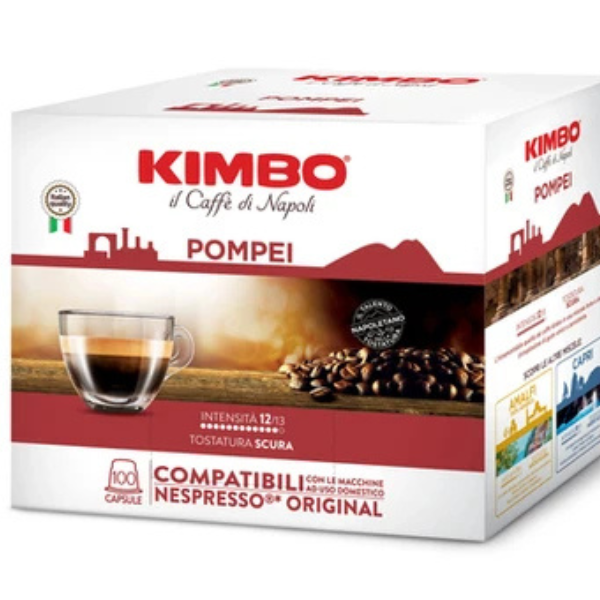 Kimbo Miscela Pompei 100 Capsule Compatibile Nespresso®