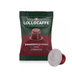 Lollo Caffé Miscela Classica 100 Capsule Compatibile Nespresso®