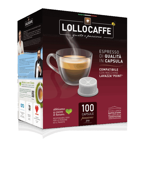 Lollo Caffè Miscela Dek Compatibili Espresso Point* 100 Capsule