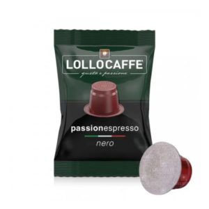 Lollo Miscela Nera 100 Capsule Compatibile Nespresso®