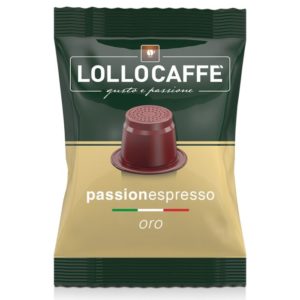 Lollo Caffé Miscela Oro 100 Capsule Compatibile Nespresso®
