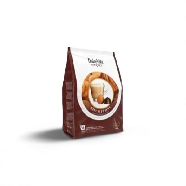 Dolce Vita Biscottone 16 Capsule Compatibili Dolce Gusto®