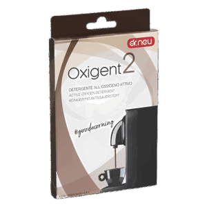 OXIGENT 2 Detergente E Igienizzante All’ossigeno Attivo, 2×20 g | Pulizia Profonda Per Macchine Da Caffè