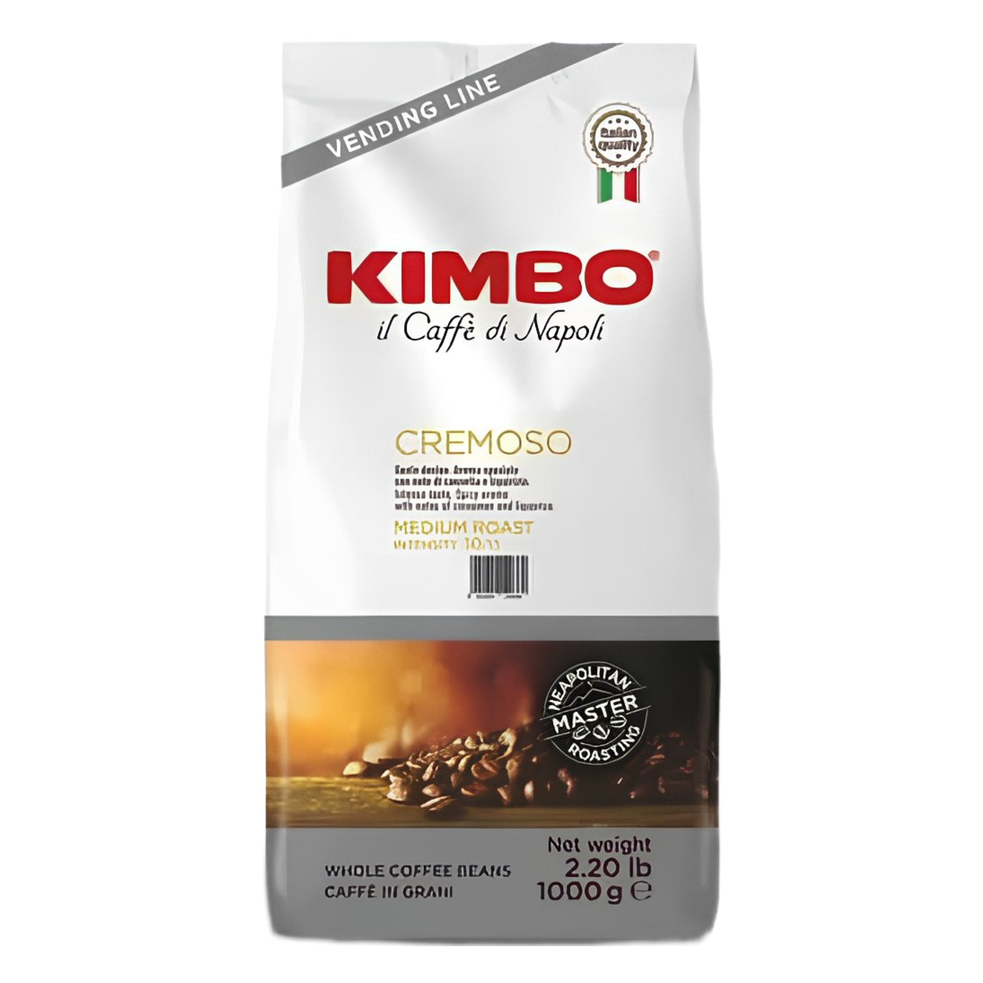 Kimbo Miscela Vending Cremoso In Grani 1Kg