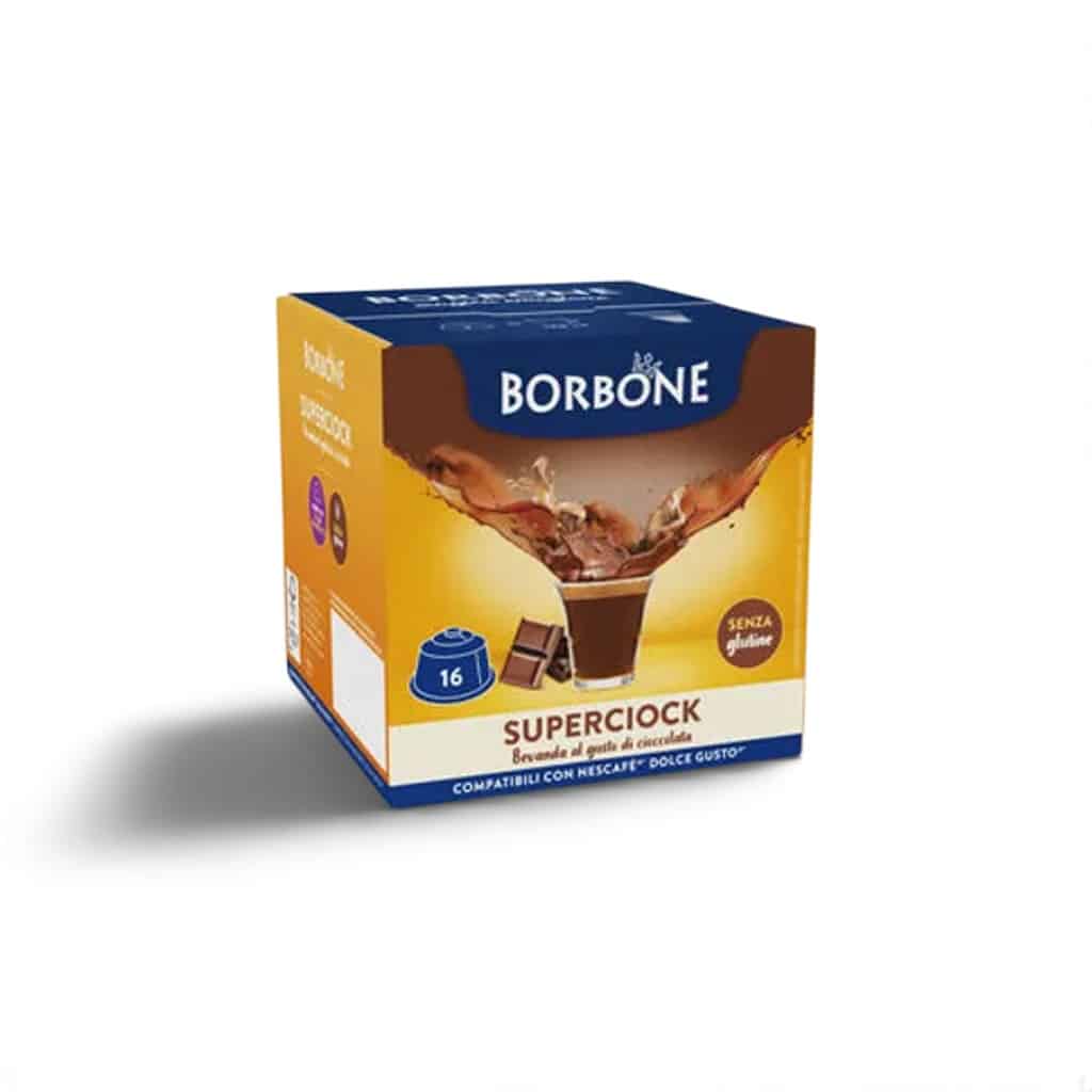 Borbone Superciok 16 Capsule Compatibili Dolce Gusto®