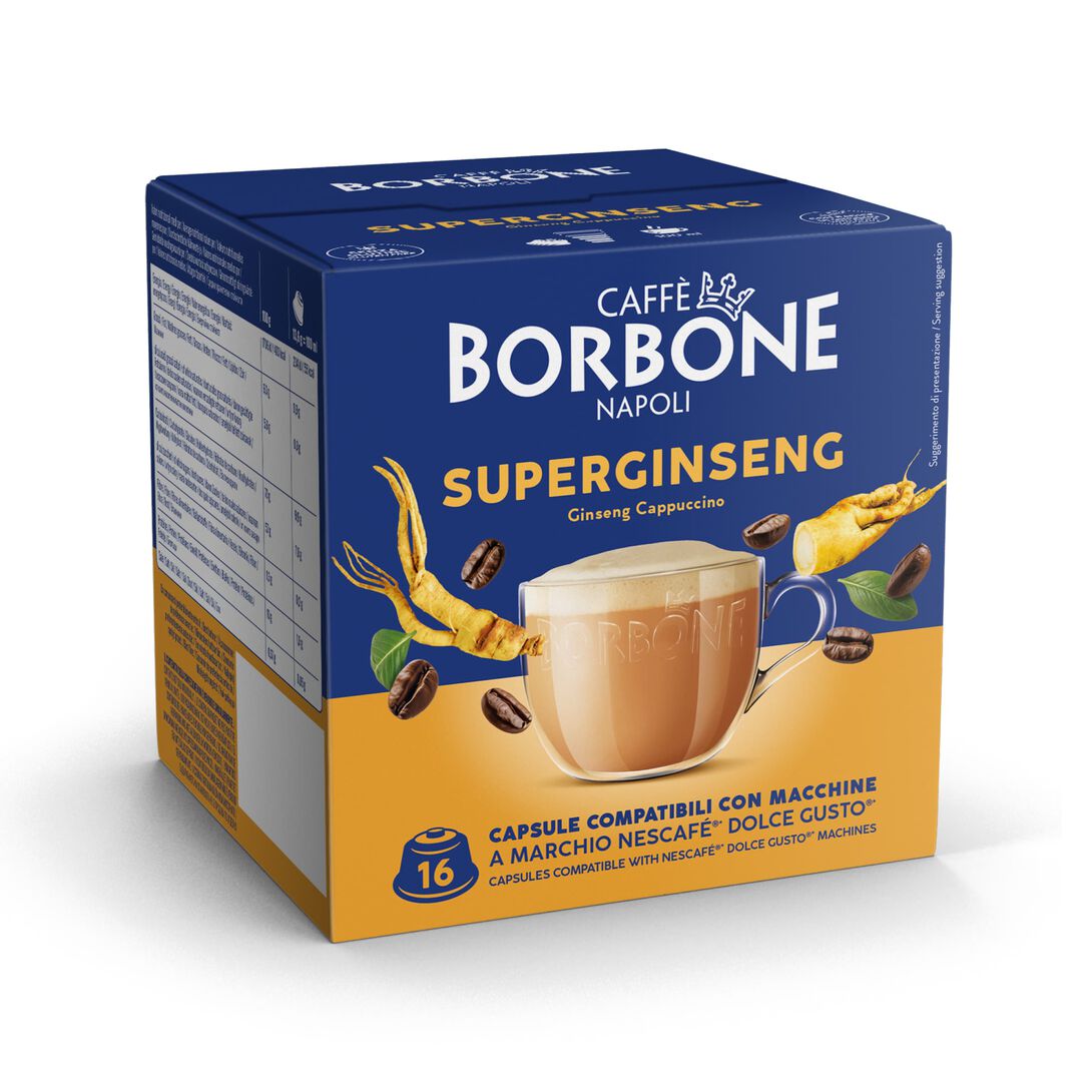 Superginseng Borbone Superginseng 16 Capsule compatibile Dolce Gusto®