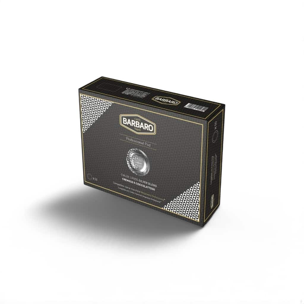 Caffè Barbaro Compatibile Nespresso Professional Cremoso e Cioccolatattoso 50 Cialde