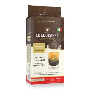 Lollo Caffé Macinato Miscela Classica Crema 250Gr