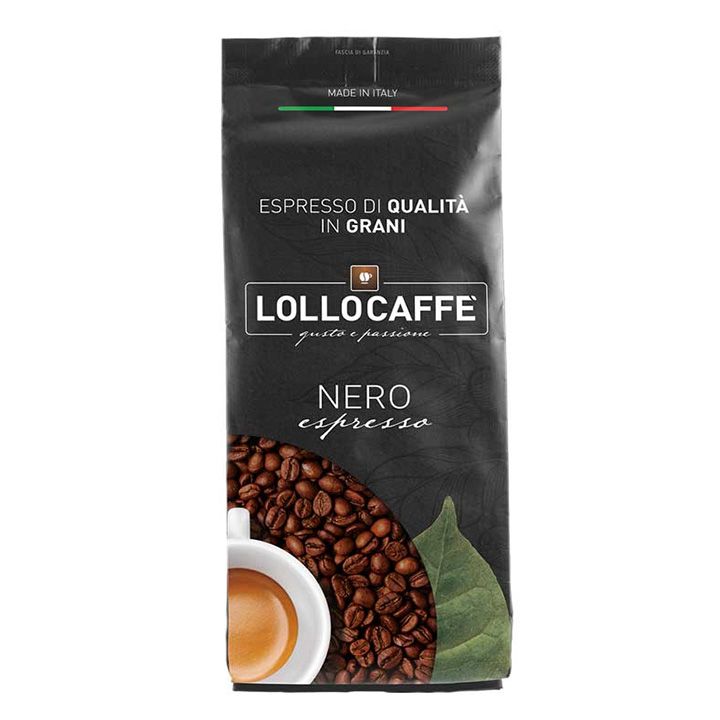 Lollo Caffé In Grani Miscela Nera 1Kg