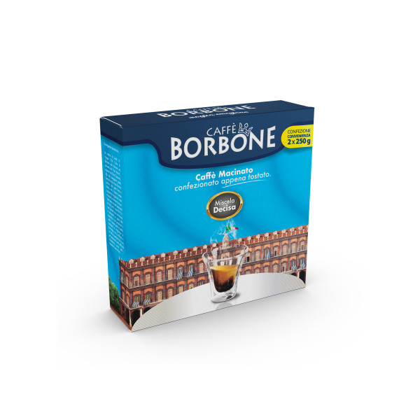 Borbone Miscela Decisa Macinato 2 x 250 Gr