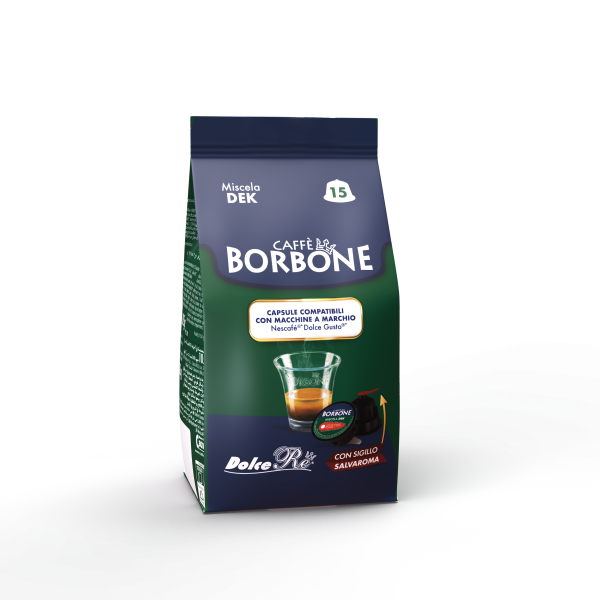 Borbone Decaffeinato 15 Capsule Dolce Gusto®