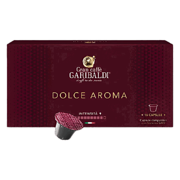Gran Caffè Garibaldi Dolce Aroma 16 Capsule Compatibile Delizio*