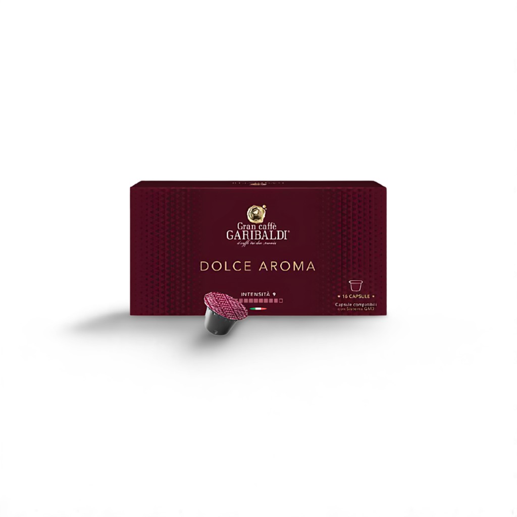 Caffè Garibaldi Dolce Aroma 16 Capsule Compatibile Delizio