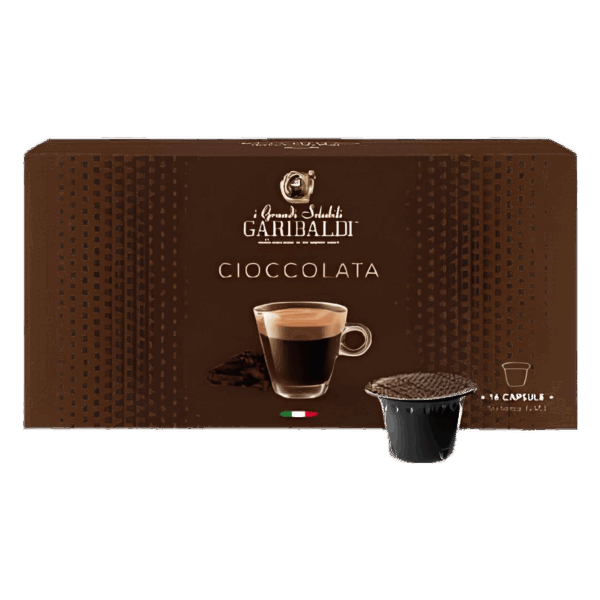 25922ced-29f1-42ff-9f57-bc134c31ca12 Gran Caffè Garibaldi Cioccolata 16 Caps. Compatibile Delizio*