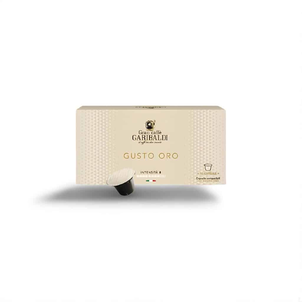 Caffè Garibaldi Gusto Oro 16 Capsule Compatibile Delizio