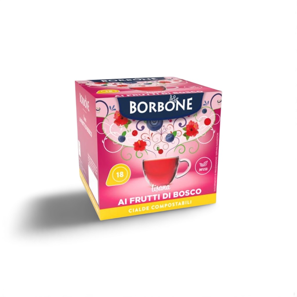 Borbone Tisana Ai Frutti Di Bosco 18 Cialde