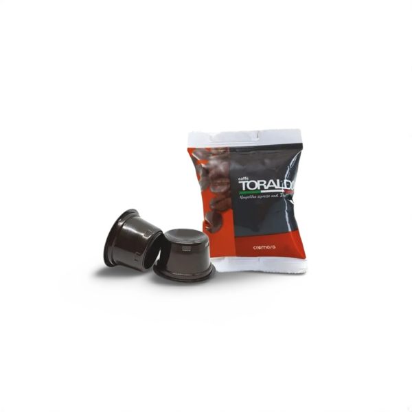 Caffè Toraldo Cremosa 100 Capsule Compatibili Lavazza Blue