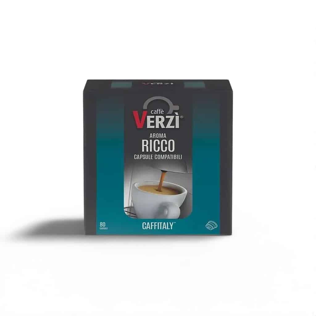 Caffè Verzi Aroma Ricco Compatibile Caffitaly* 80 Capsule