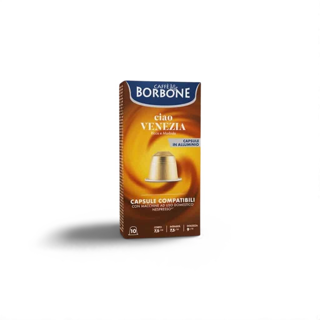 3c1697e3-637f-4992-9427-f789c3d1b397 Borbone Ciao Venezia 10 Capsule Compatibile Nespresso®