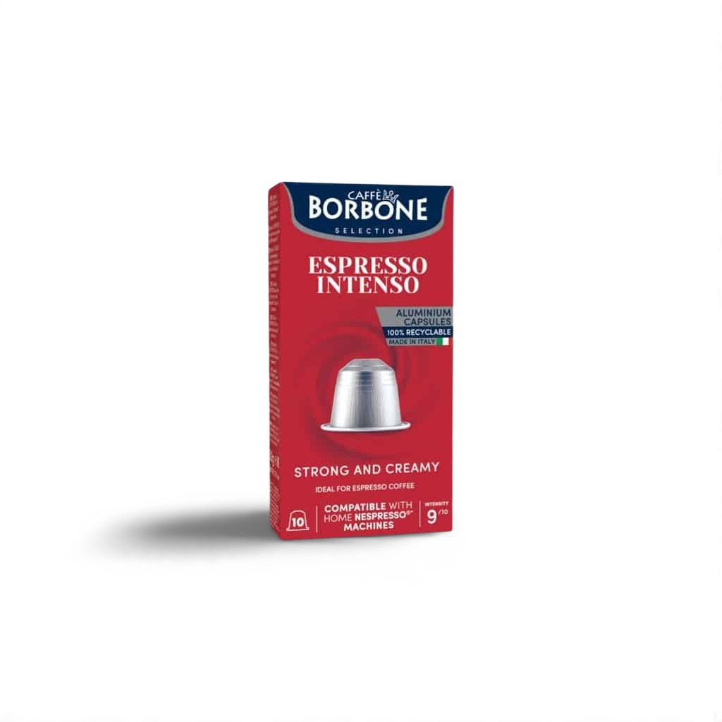 Caffè Borbone Espresso Intenso 10 Capsule Compatibile Nespresso®