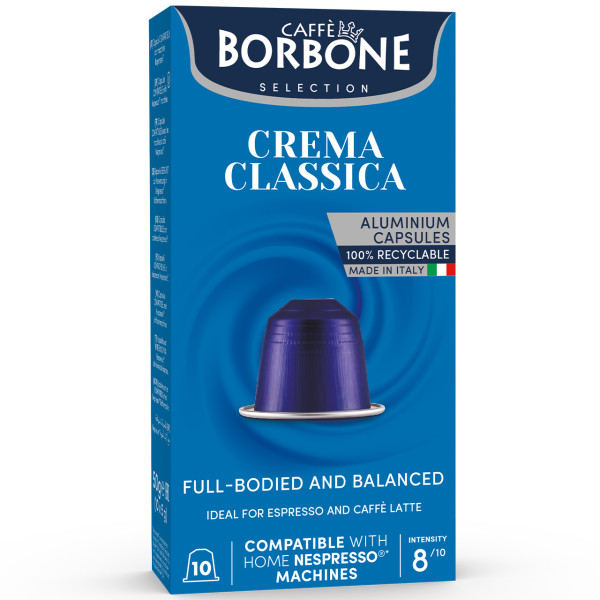 Borbone Crema Classica 10 Capsule Compatibile Nespresso®