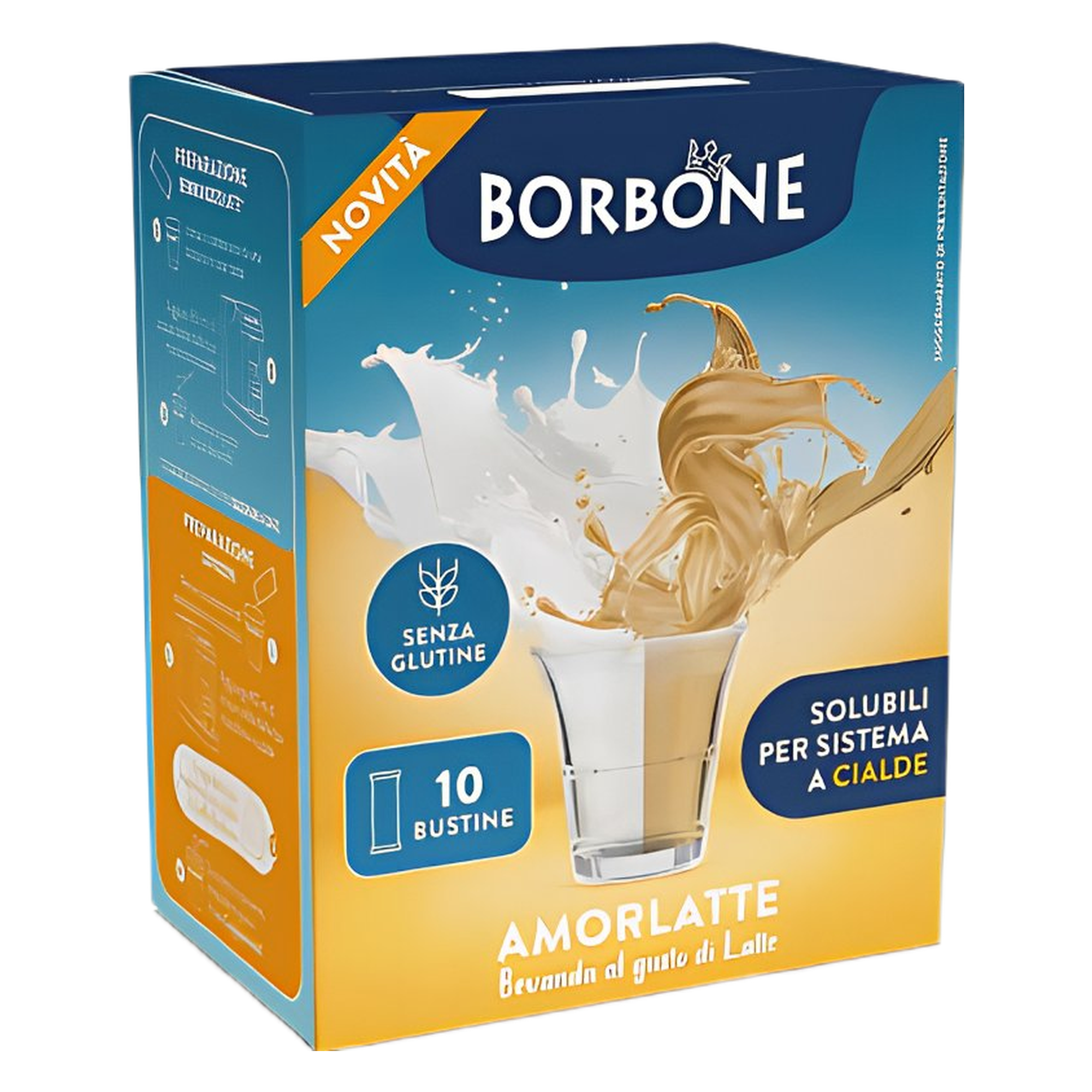 Borbone Amorlatte10 Bustine Solubili