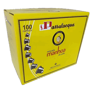 Passalacqua Miscela Manhoa 100 Capsule Compatibili Nespresso*