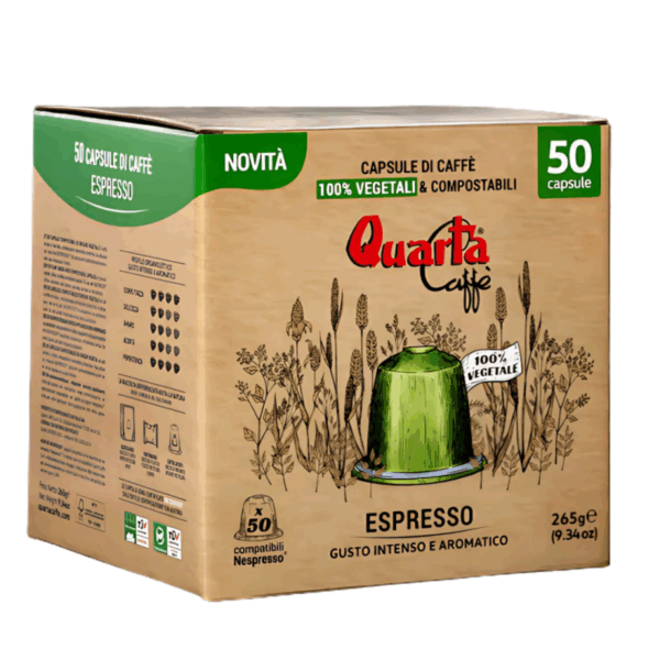 quarta Quarta Caffè Nespresso 50 Capsule