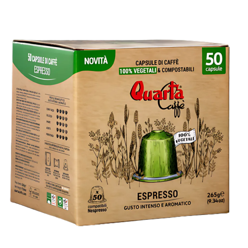 quarta Quarta Caffè Nespresso 50 Capsule