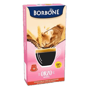 Borbone Orzo Solubile compatibile Nespresso* 10 Capsule