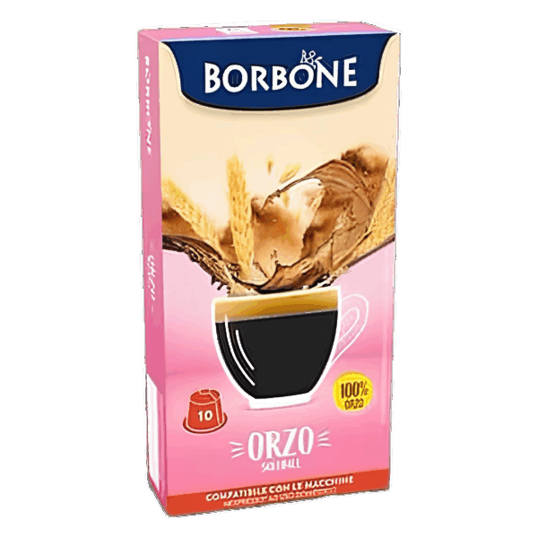 Borbone Orzo Solubile compatibile Nespresso* 10 Capsule