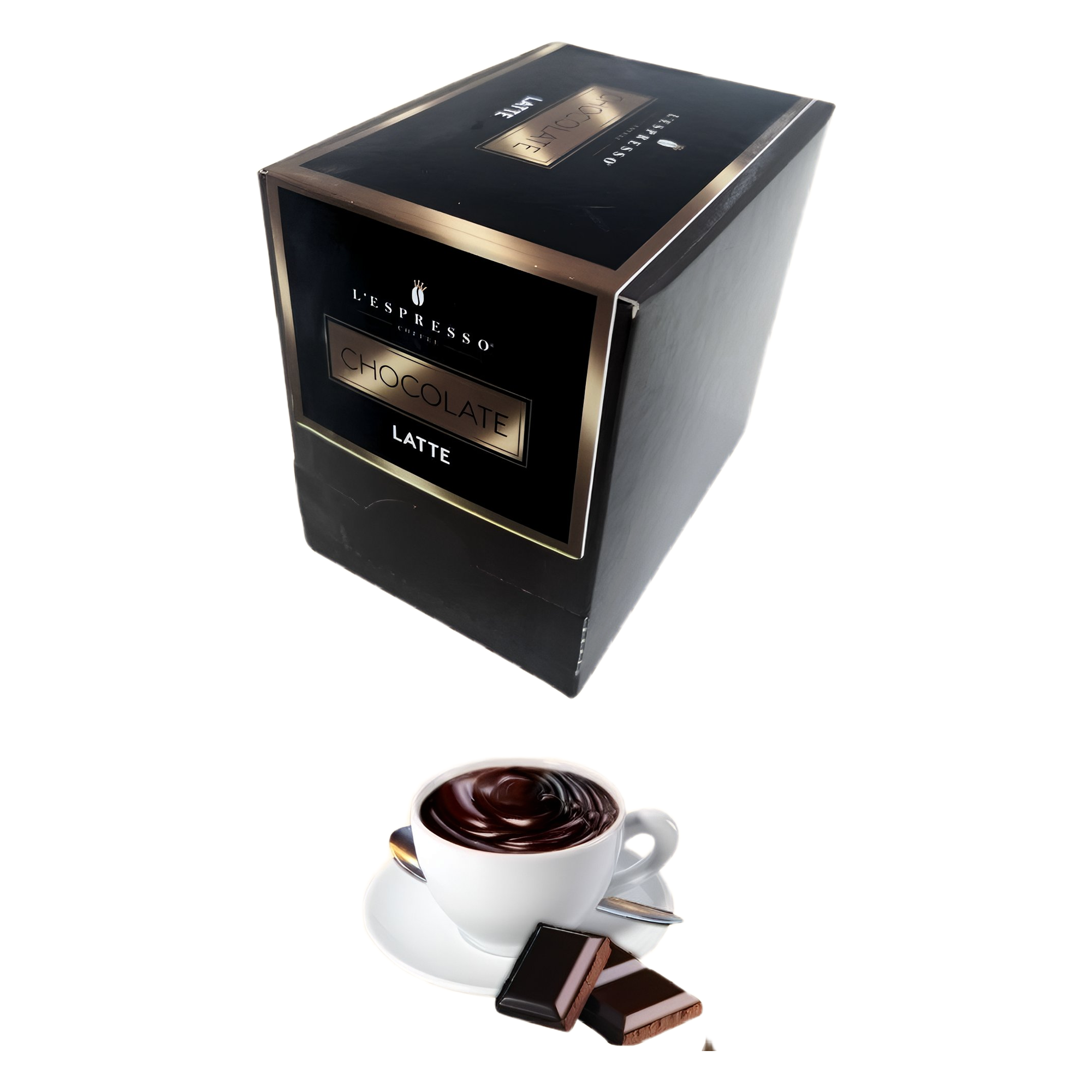 L’Espresso Cioccolata Al Latte 10 Bustine
