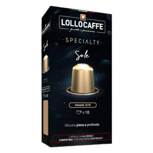 Lollo Caffè Miscela Sole – 10 Capsule Compatibili Nespresso®*