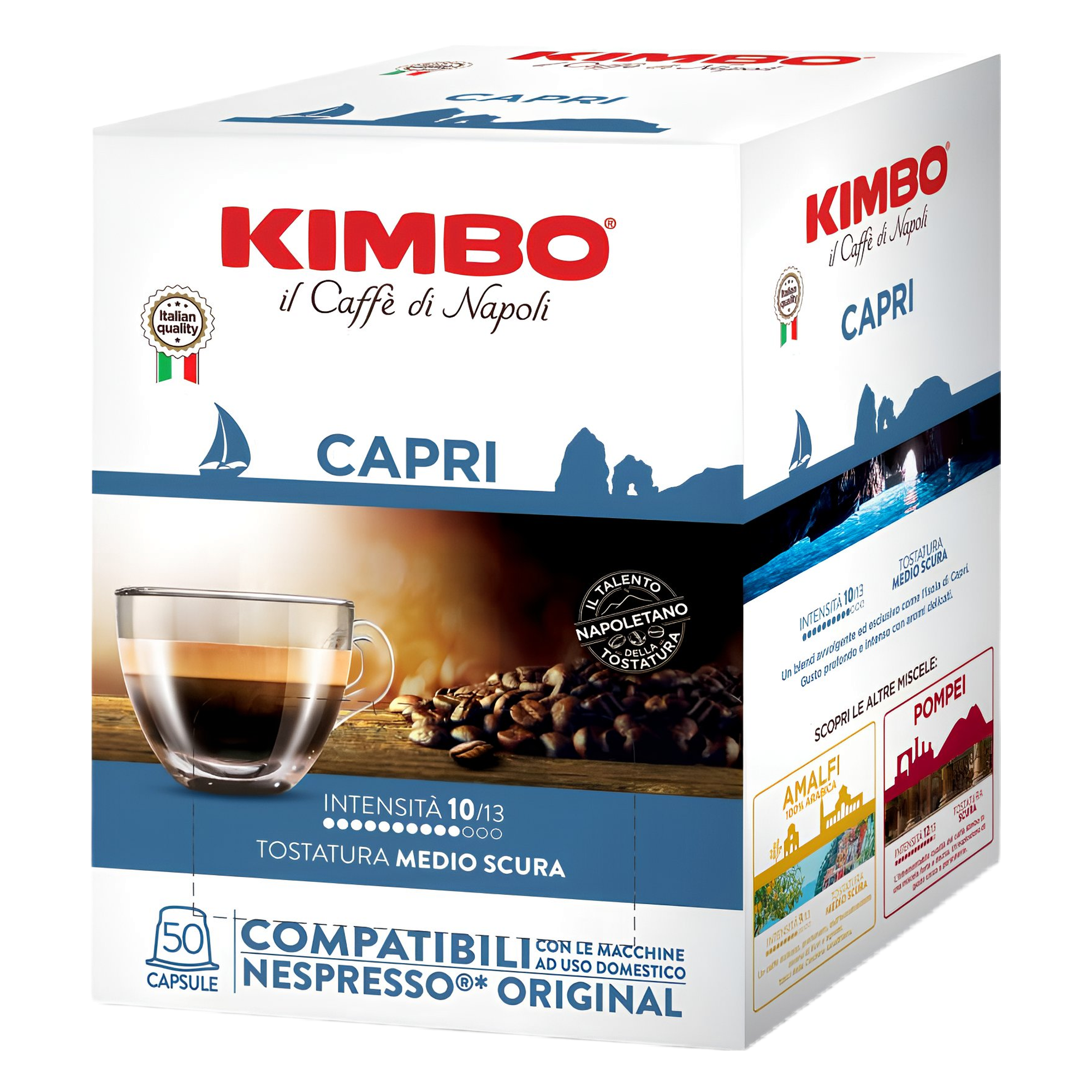 Kimbo Capri 50 Capsule Compatibili Nespresso®
