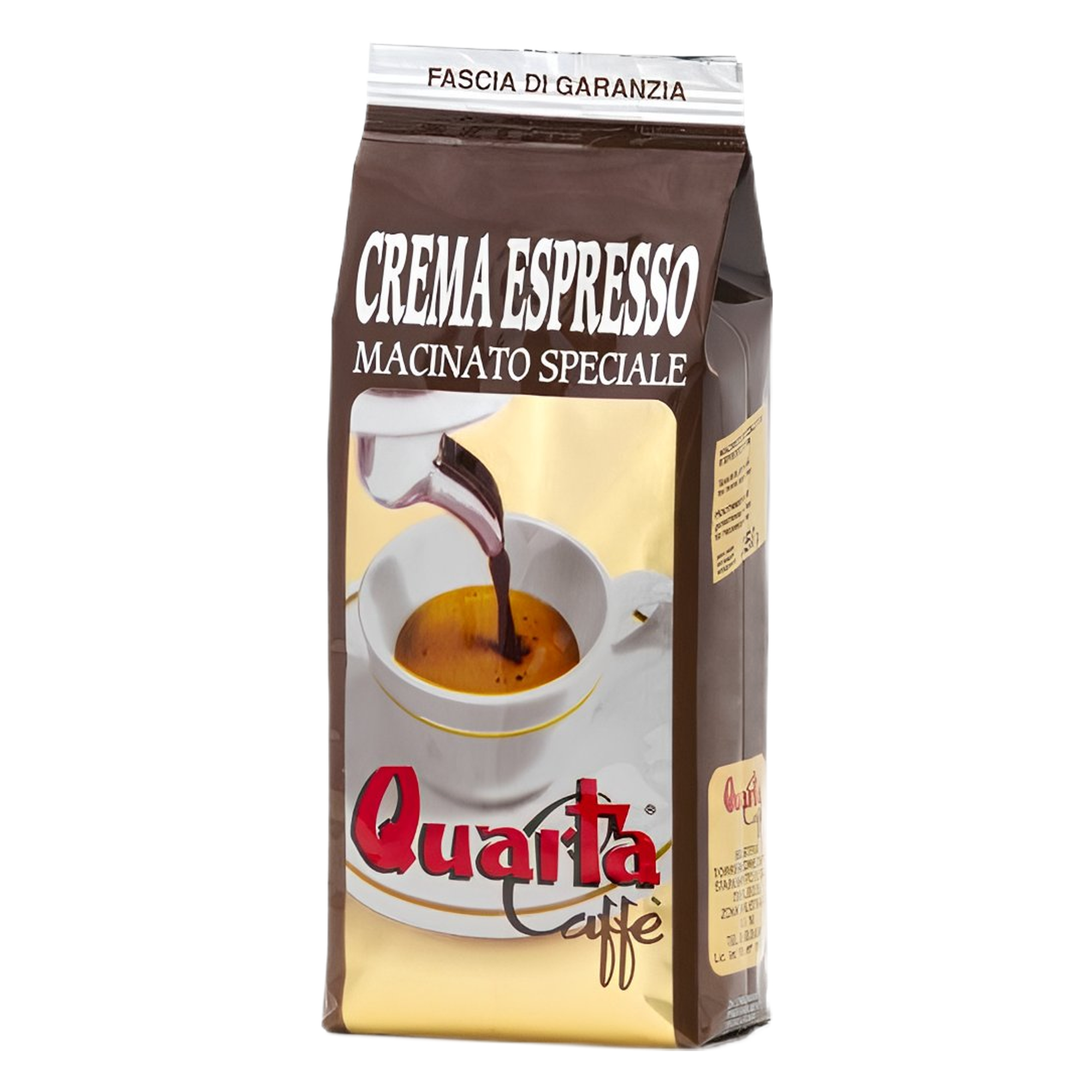 2d69f7b0-bf69-468d-94fa-a5cc2b561e4a Quarta Caffé Crema Espresso Macinato 250 Gr