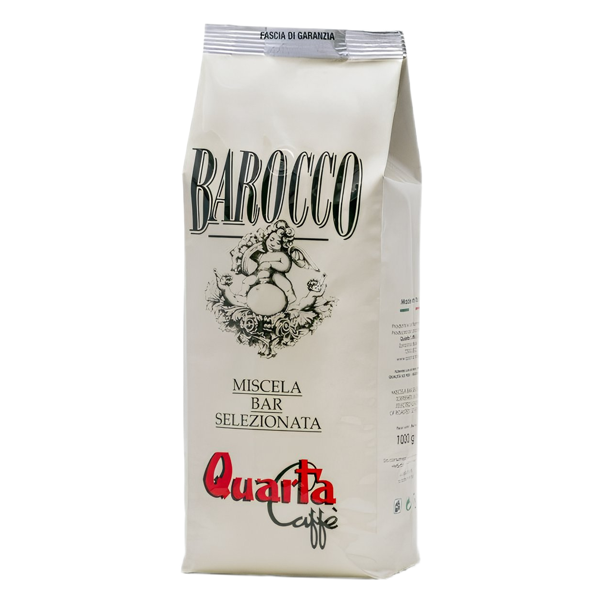 35fb341a-d664-484c-b296-222b0e9c3dc7 Quarta Caffé Barocco Macinato 250 Gr