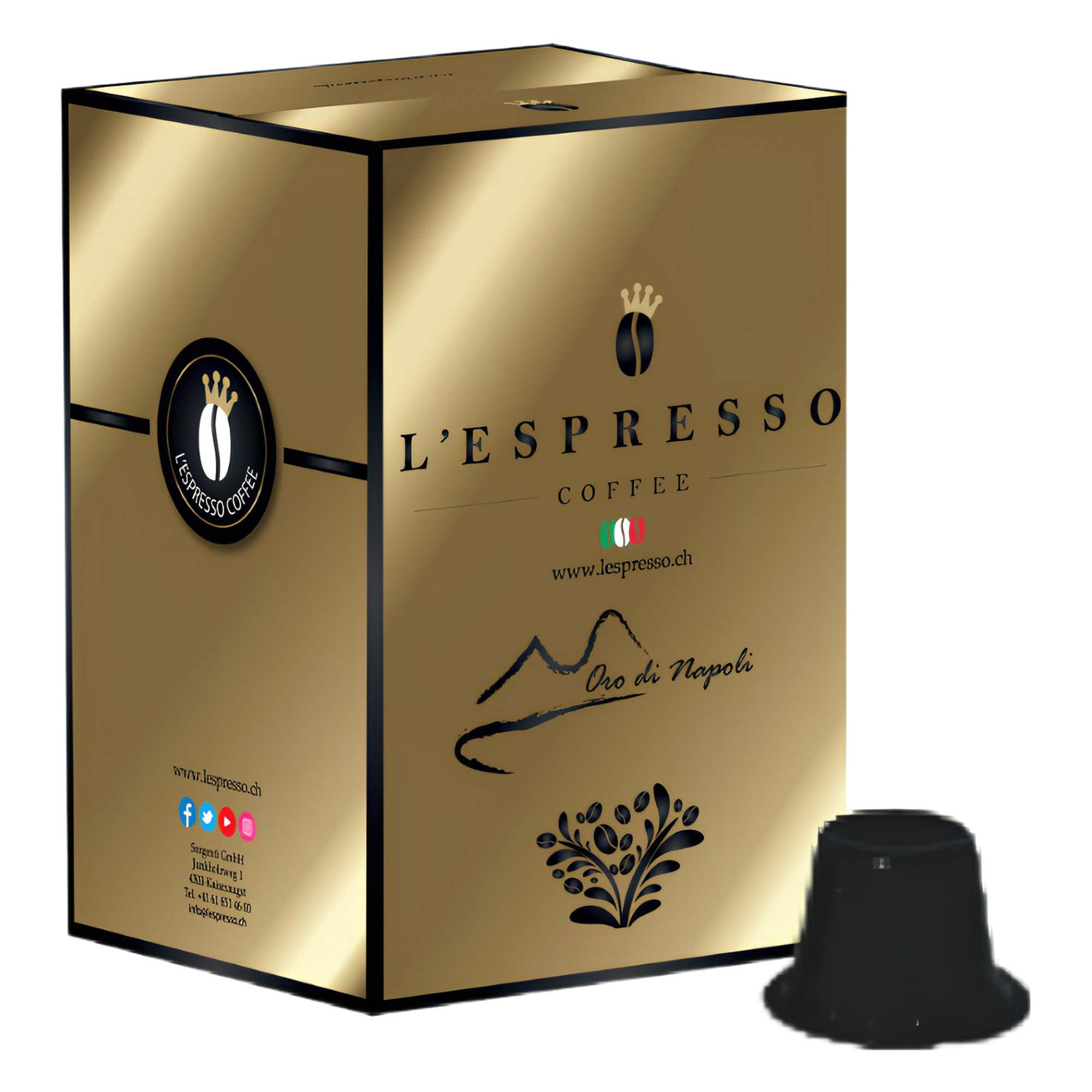 L'espresso Crema e Gusto Compatibili Delizio 288 Capsule