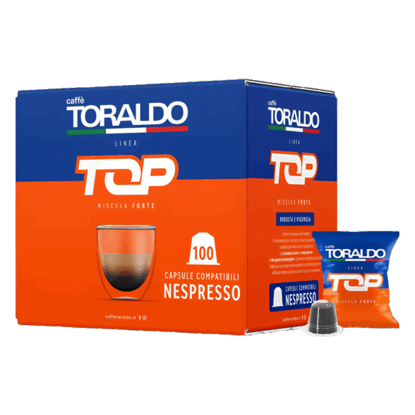 Caffè Toraldo Miscela Forte Top 100 Capsule Compatibili Nespresso®*